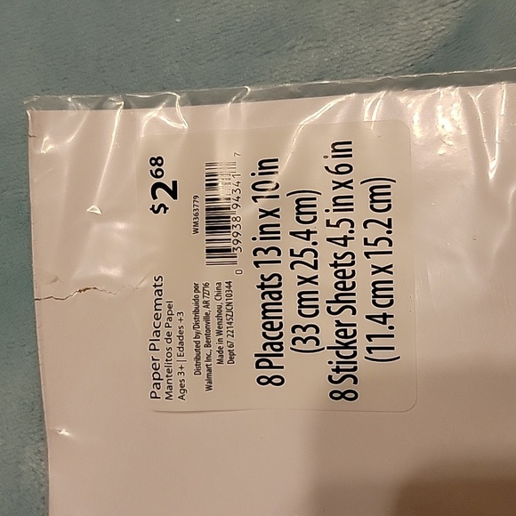 Fall Bundle Fall Bucket List hanging sign & Set of 8 kids paper placemats - Picture 3 of 8